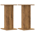 Plant Stands 2 pcs Artisian Oak 30x30x60 cm Engineered Wood