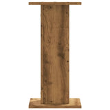 Plant Stands 2 pcs Artisian Oak 30x30x60 cm Engineered Wood - Top-Down View
