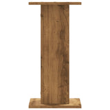 Plant Stands 2 pcs Artisian Oak 30x30x60 cm Engineered Wood - Close-Up Angle