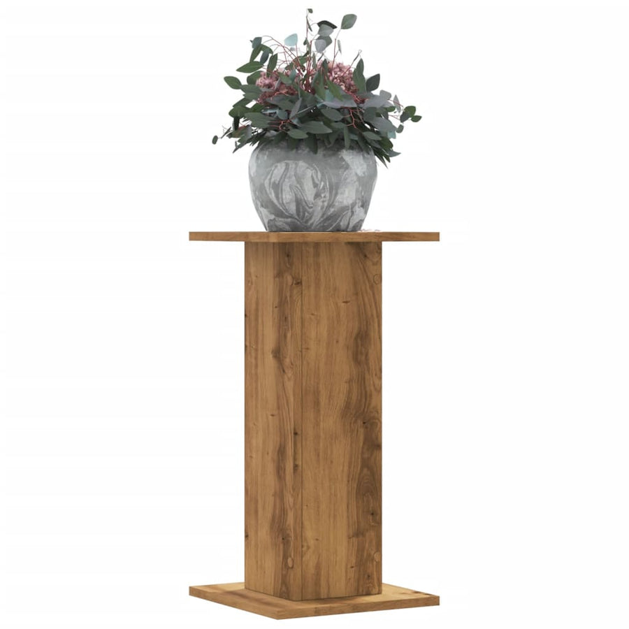 Plant Stands 2 pcs Artisian Oak 30x30x60 cm Engineered Wood