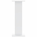 Plant Stands 2 pcs White 30x30x80 cm Engineered Wood