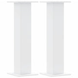 Plant Stands 2 pcs White 30x30x95 cm Engineered Wood