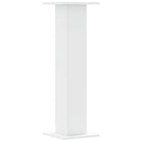 Plant Stands 2 pcs White 30x30x95 cm Engineered Wood