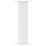 Plant Stands 2 pcs White 30x30x95 cm Engineered Wood