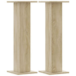 Plant Stands 2 pcs Sonoma Oak 30x30x95 cm Engineered Wood
