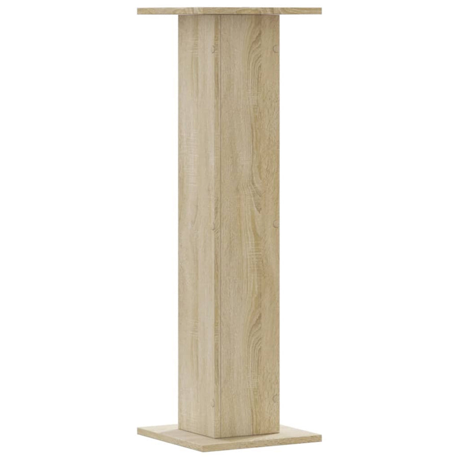 Plant Stands 2 pcs Sonoma Oak 30x30x95 cm Engineered Wood