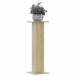 Plant Stands 2 pcs Sonoma Oak 30x30x95 cm Engineered Wood