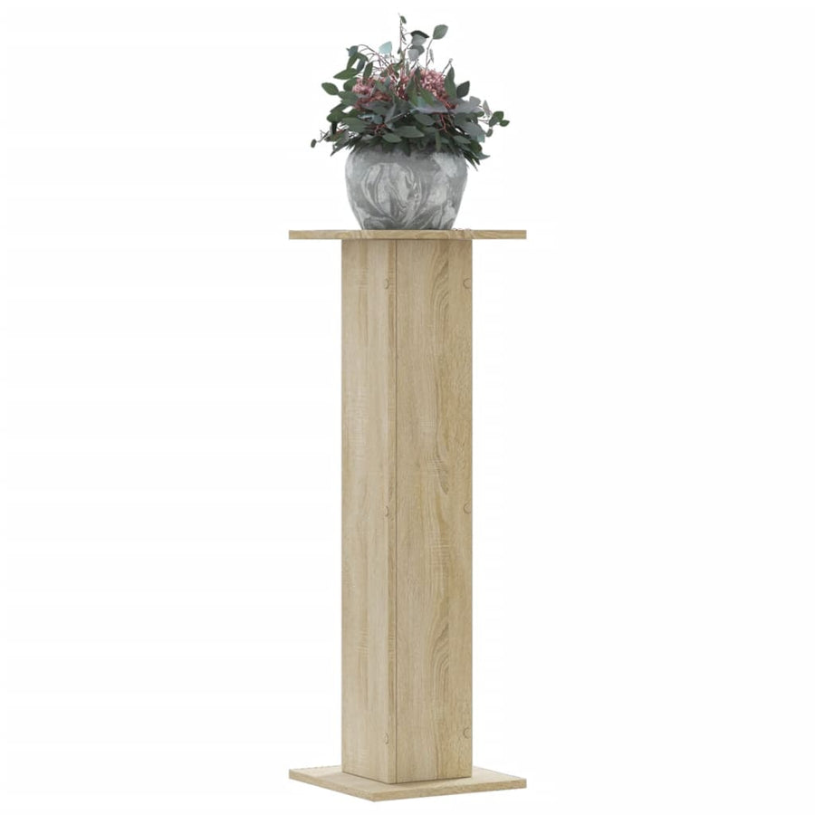 Plant Stands 2 pcs Sonoma Oak 30x30x95 cm Engineered Wood