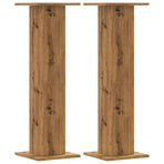 Plant Stands 2 pcs Artisian Oak 30x30x95 cm Engineered Wood