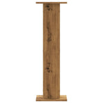 Plant Stands 2 pcs Artisian Oak 30x30x95 cm Engineered Wood