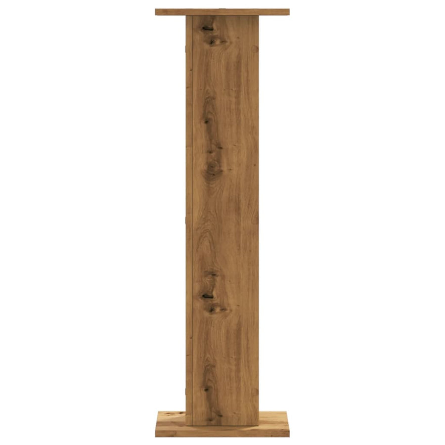 Plant Stands 2 pcs Artisian Oak 30x30x95 cm Engineered Wood