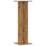 Plant Stands 2 pcs Artisian Oak 30x30x95 cm Engineered Wood