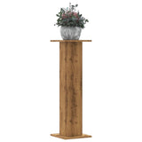 Plant Stands 2 pcs Artisian Oak 30x30x95 cm Engineered Wood