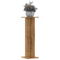 Plant Stands 2 pcs Artisian Oak 30x30x95 cm Engineered Wood