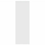 Plant Stands 2 pcs White 33x33x100 cm Engineered Wood