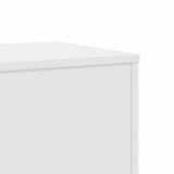 Plant Stands 2 pcs White 33x33x100 cm Engineered Wood