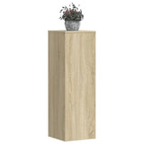 Plant Stands 2 pcs Sonoma Oak 33x33x100 cm Engineered Wood