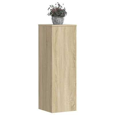 Plant Stands 2 pcs Sonoma Oak 33x33x100 cm Engineered Wood