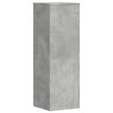 Plant Stands 2 pcs Concrete Grey 33x33x100 cm Engineered Wood