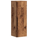 Plant Stands 2 pcs Old Wood 33x33x100 cm Engineered Wood