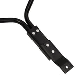 Garden Lawn Roller Pull with Aerator Clamps Black 63 L Iron