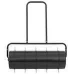Garden Lawn Roller Pull with Aerator Clamps Black 63 L