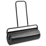 Garden Lawn Roller Pull with Aerator Clamps Black 63 L