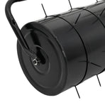 Garden Lawn Roller Pull with Aerator Clamps Black 63 L