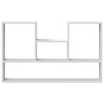 Wall Shelf White 99x15x60 cm Engineered Wood