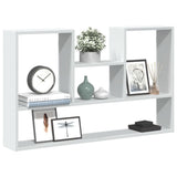 Wall Shelf White 99x15x60 cm Engineered Wood