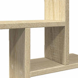 Wall Shelves 2 pcs Sonoma Oak 38x12x38 cm Engineered Wood