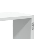 Wall Shelf White 100x25x50 cm Engineered Wood - Extra Image