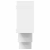 Wall Shelf White 159x18x66 cm Engineered Wood