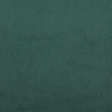 Relaxing Chair with Stool Dark Green Velvet