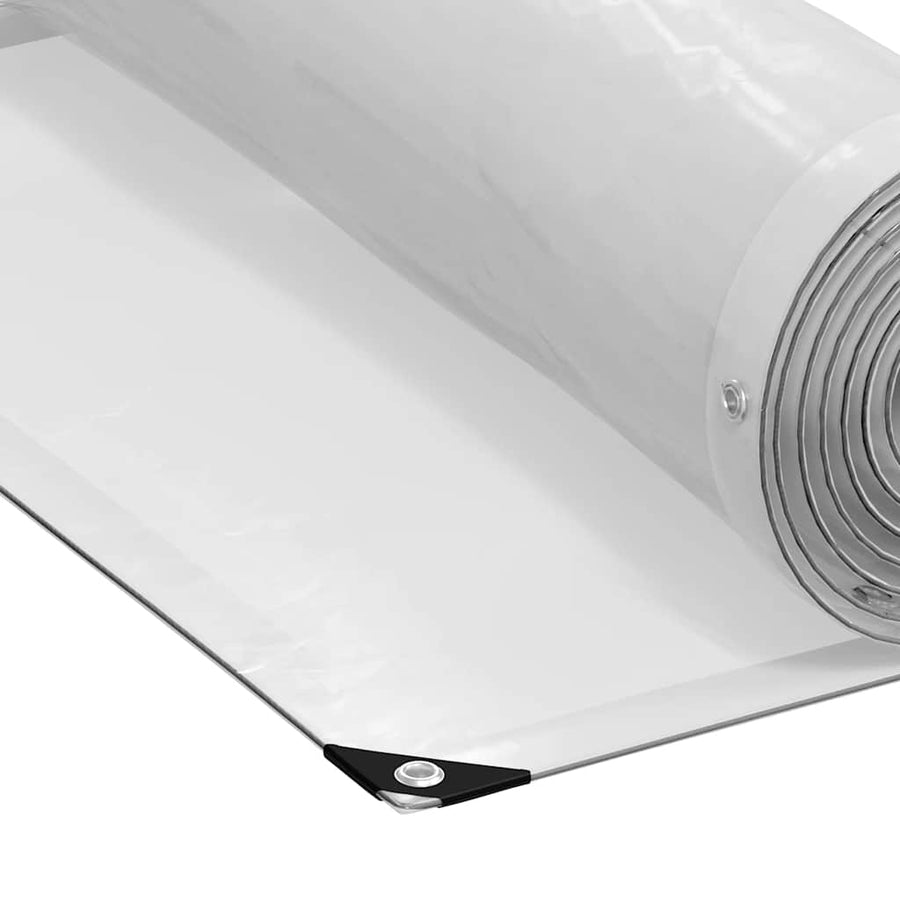 Clear Tarpaulin with Eyelets 2x3 m Polyethylene