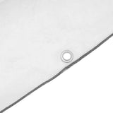 Clear Tarpaulin with Eyelets 3x5 m Polyethylene - Close-Up Angle