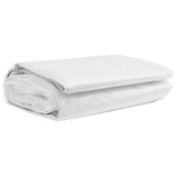 Clear Tarpaulin with Eyelets 3x8 m Polyethylene - Side View