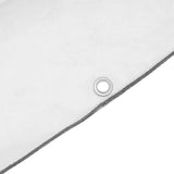 Clear Tarpaulin with Eyelets 3x8 m Polyethylene - Close-Up Angle