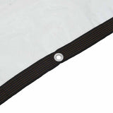 Clear Tarpaulin with Eyelets 3x5 m Polyethylene - Low Angle