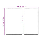 Clear Tarpaulin with Eyelets 4x6 m Polyethylene
