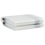 Clear Tarpaulin with Eyelets 4x8 m Polyethylene - Side View