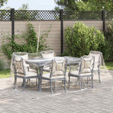 Clear Tarpaulin with Eyelets 3x3 m PVC - Front View