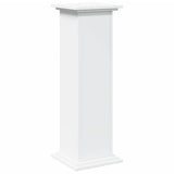 Display Stand with Storage White 31x30x90 cm Engineered Wood - Low Angle