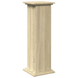 Display Stand with Storage Sonoma Oak 31x30x90 cm Engineered Wood - Front View