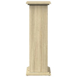 Display Stand with Storage Sonoma Oak 31x30x90 cm Engineered Wood - 45-Degree Angle