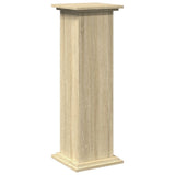 Display Stand with Storage Sonoma Oak 31x30x90 cm Engineered Wood