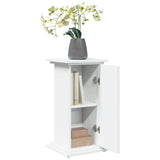 Display Stand with Storage White 31x30x60 cm Engineered Wood - Top-Down View