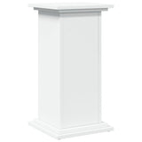 Display Stand with Storage White 31x30x60 cm Engineered Wood - Low Angle
