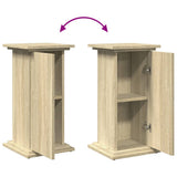 Display Stand with Storage Sonoma Oak 31x30x60 cm Engineered Wood