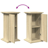 Display Stand with Storage Sonoma Oak 31x30x60 cm Engineered Wood - Extra Image